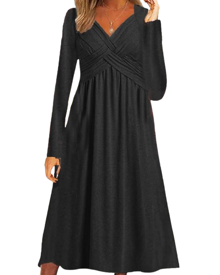 OLIVIA - Long Sleeve Winter Dress for Women