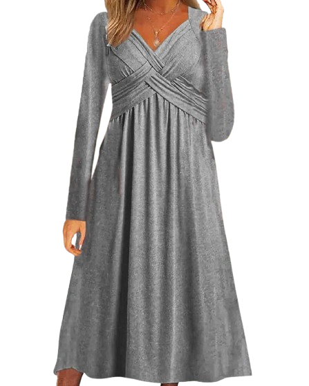 OLIVIA - Long Sleeve Winter Dress for Women