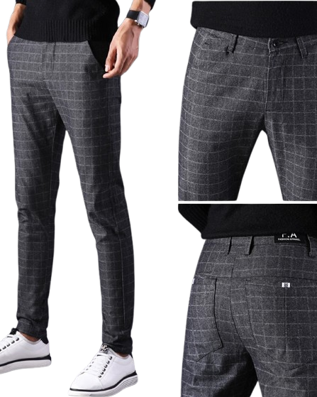 ALEX - Classic Slim Trousers for Men